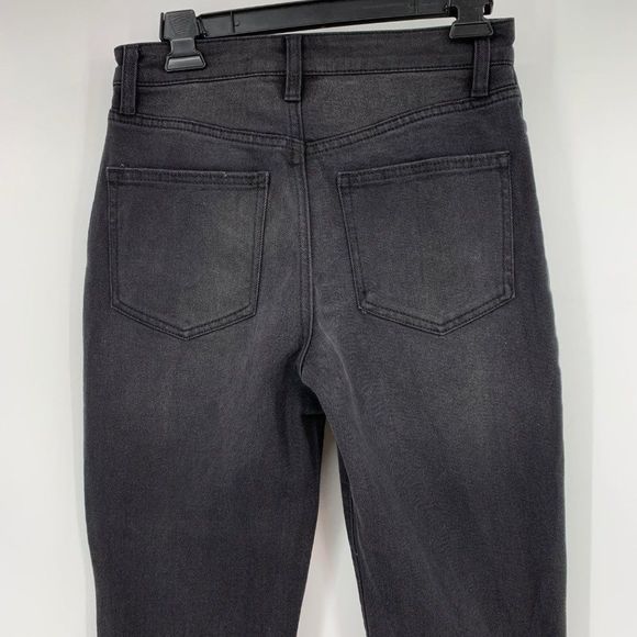 Womens NOBO No Boundries Black Super High Rise Jeans Sz 7 2068 Distress NWT - Picture 5 of 8